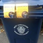 stickers on bins