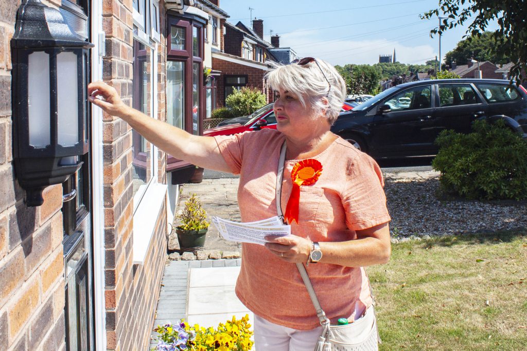 Kate Door Knocking