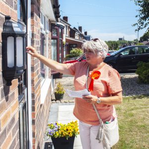 Kate Door Knocking 2 square