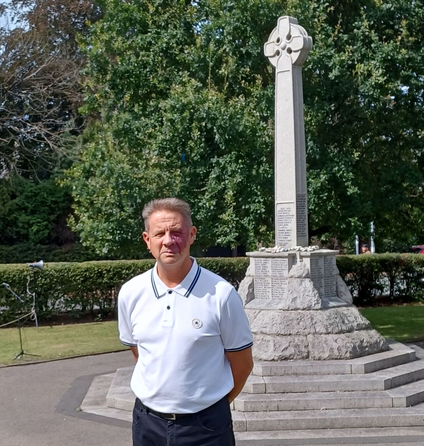 paul hesketh at war memorial